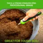 Garden Trowel: Heavy Duty Stainless Steel - Image 2